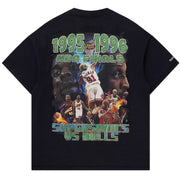 Mitchell & Ness NBA 96 Finals Tee Rodman Kemp Faded Black
