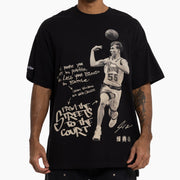 Mitchell & Ness NBA From The Streets Sacramento Kings Jason Williams Streetball Tee Faded Black