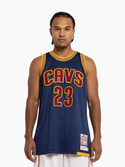 Mitchell & Ness NBA Swingman Jersey Cleveland Cavaliers Lebron James #23 15-16 Navy