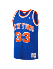 Mitchell & Ness NBA Swingman Jersey New York Knicks Patrick Ewing #33 91-92 Navy