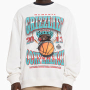 Mitchell & Ness NBA Tri 2.0 Crew Memphis Grizzlies Vintage White