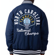 Mitchell & Ness NCAA National Champions Jacket North Carolina Tar Heels Navy