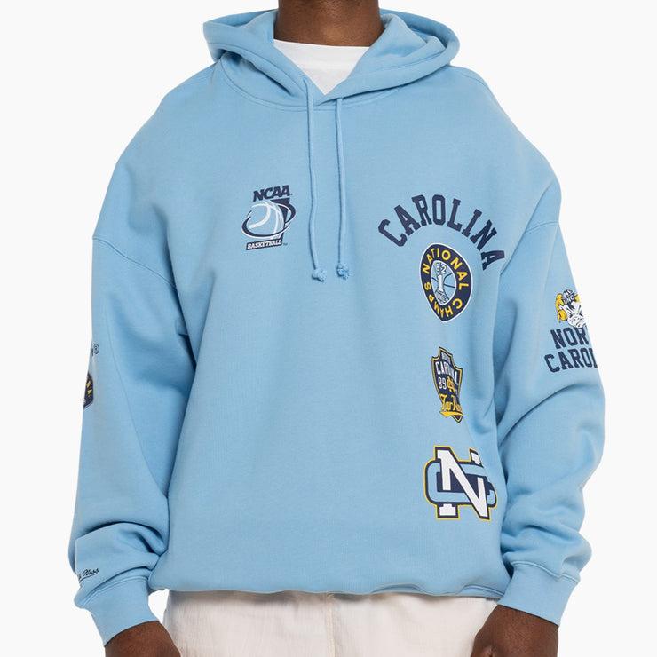 Mitchell & Ness NCAA National Champs Hoodie North Carolina Tar Heels Blue