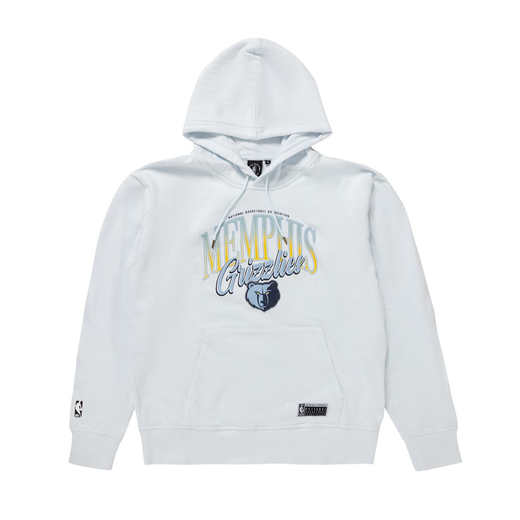 NBA Essentials Troy Fleece Hoody Memphis Grizzlies Blue Sky