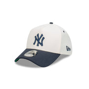 New Era 39Thirty A-Frame MLB Cut N Paste New York Yankees Chrome White