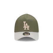 New Era 39Thirty A-Frame MLB Vintage Olive Los Angeles Dodgers