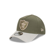 New Era 39Thirty A-Frame NFL Vintage Olive Las Vegas Raiders