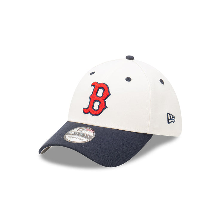 New Era 39Thirty MLB 2-Tone Chrome Boston Red Sox