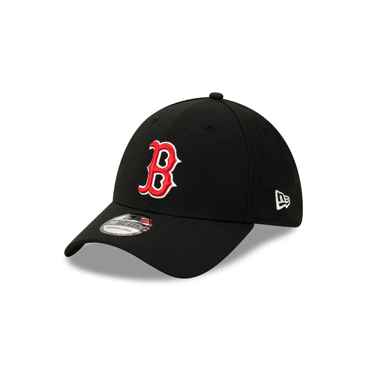 New Era 39Thirty MLB Boston Red Sox Black Team