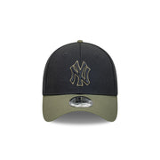 New Era 39Thirty MLB Dashmark Black 2-Tone New York Yankees Olive