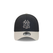 New Era 39Thirty MLB Dashmark Black 2-Tone New York Yankees Stone