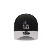 New Era 39Thirty MLB Seasonal Outline Los Angeles Dodgers Black Grey