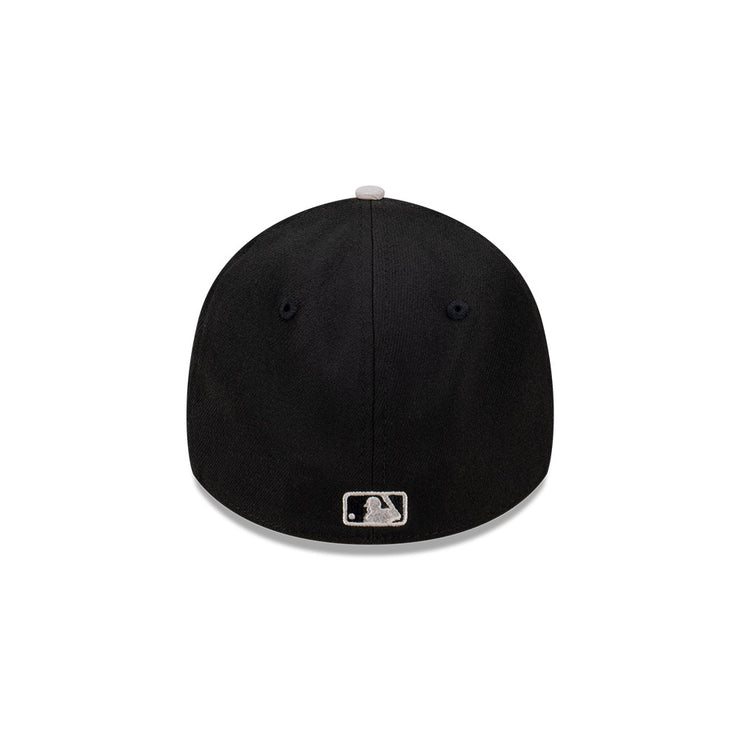 New Era 39Thirty MLB Seasonal Outline Los Angeles Dodgers Black Grey