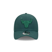 New Era 39Thirty NBA Dark Green Tonal Chicago Bulls