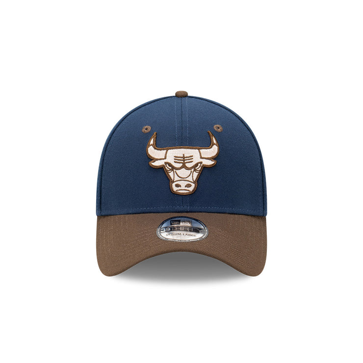 New Era 39Thirty NBA Rustic Navy Chicago Bulls