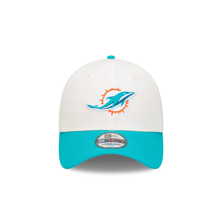 New Era 39Thirty NFL Chrome 2-Tone Miami Dolphins