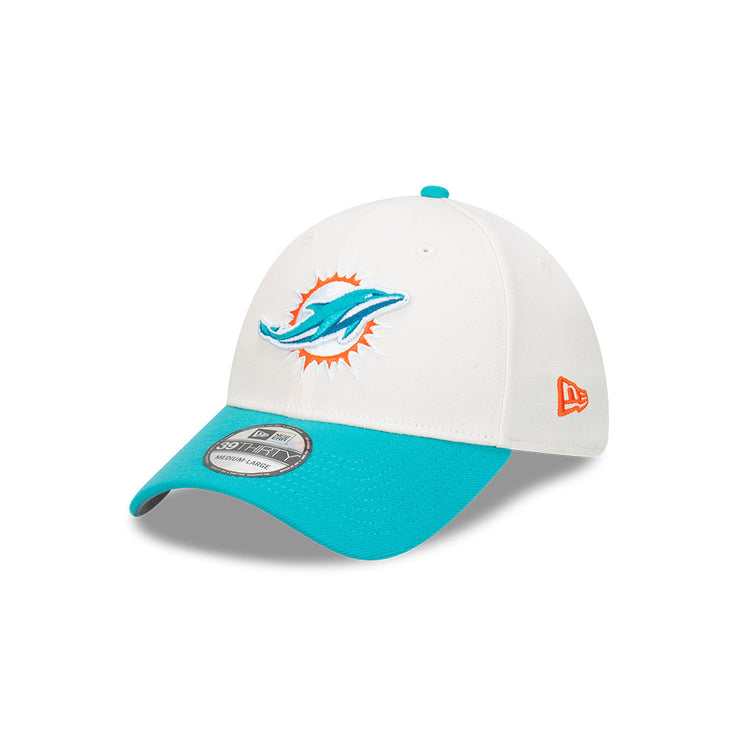 New Era 39Thirty NFL Chrome 2-Tone Miami Dolphins