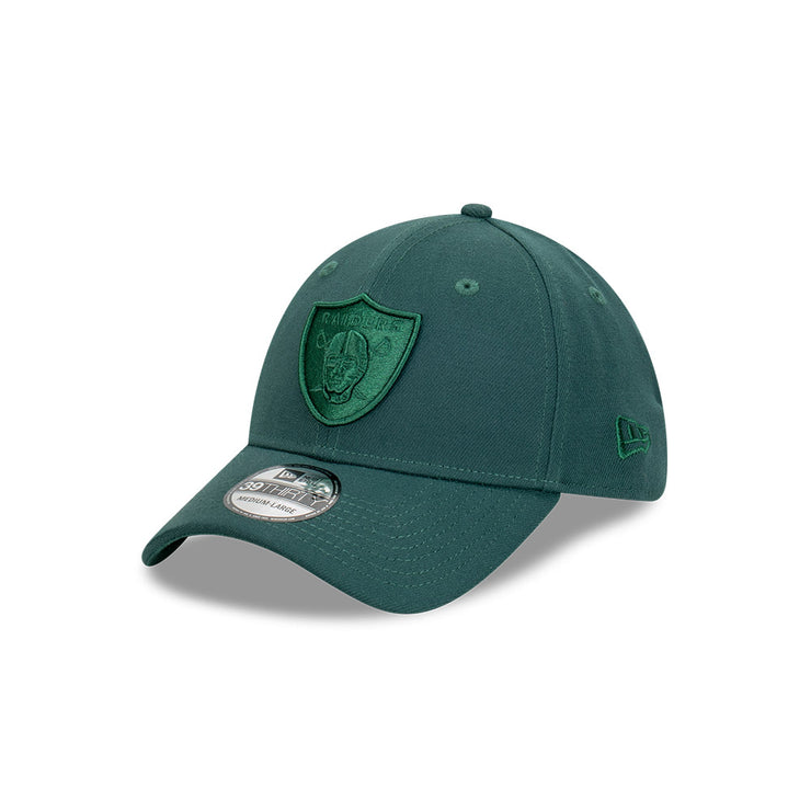 New Era 39Thirty NFL Dark Green Tonal Las Vegas Raiders