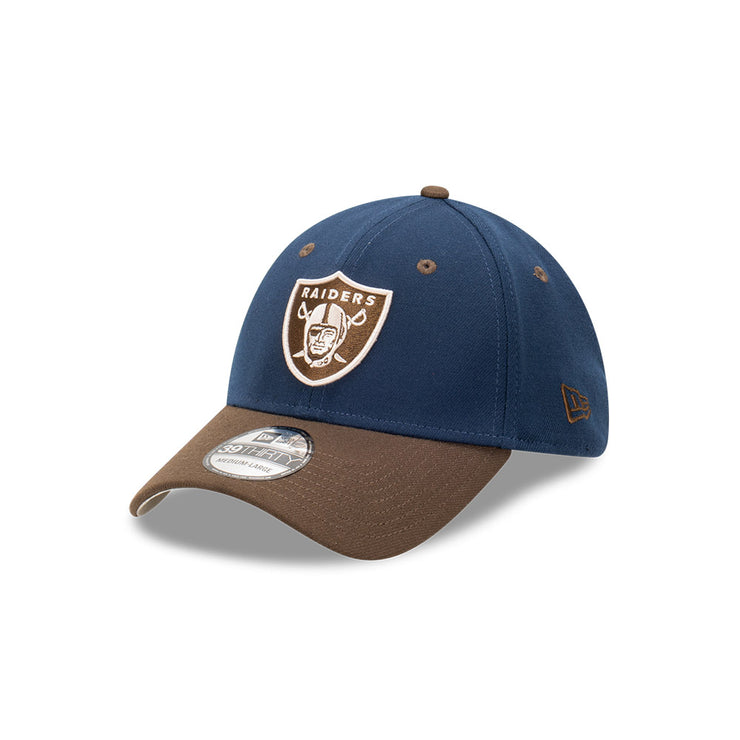 New Era 39Thirty NFL Rustic Navy Las Vegas Raiders