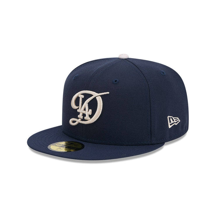 New Era 59Fifty MLB 25 City Connect Los Angeles Dodgers Drak Blue