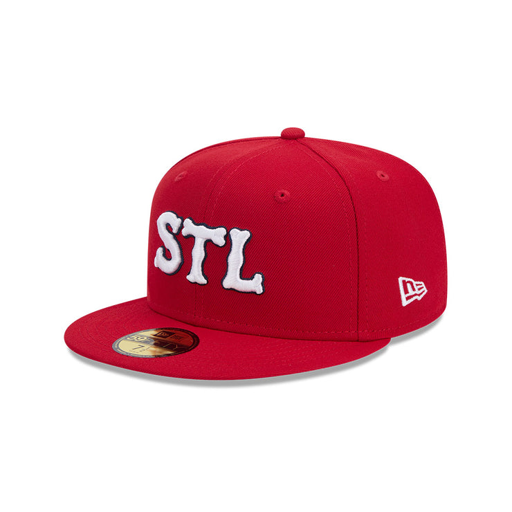 New Era 59Fifty MLB 25 City Connect St. Louis Cardinals Red