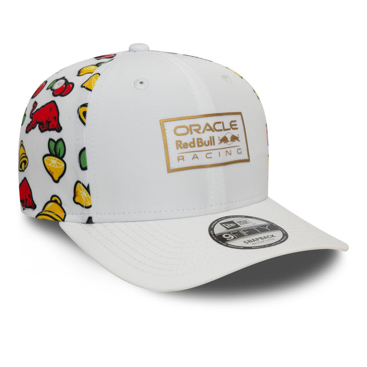 New Era 9Fifty F1 Oracle Red Bull Racing AOP Vegas Grand Prix White