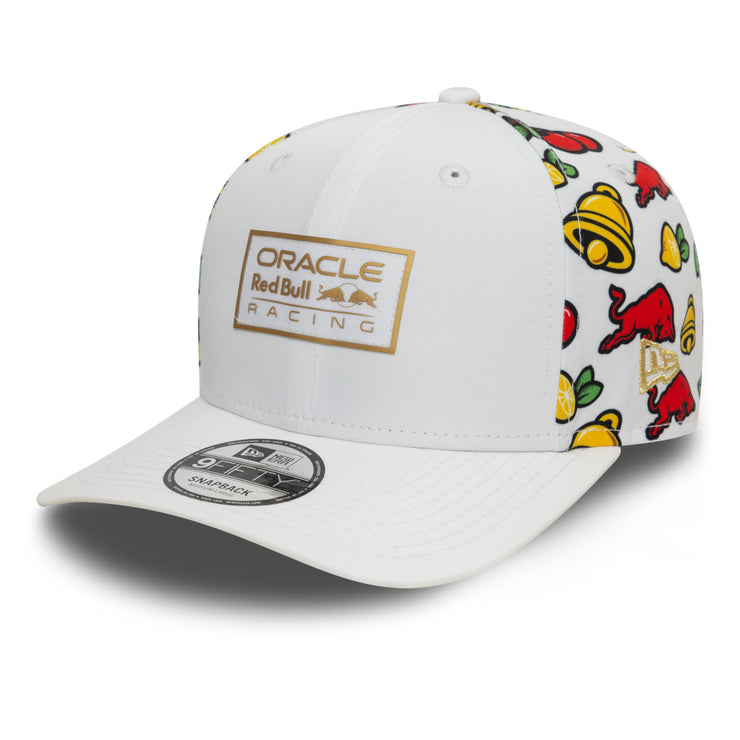 New Era 9Fifty F1 Oracle Red Bull Racing AOP Vegas Grand Prix White