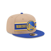 New Era 9Fifty NBA Draft 24 Golden State Warriors Camel