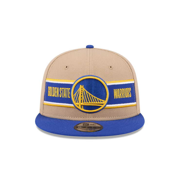 New Era 9Fifty NBA Draft 24 Golden State Warriors Camel