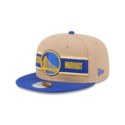 New Era 9Fifty NBA Draft 24 Golden State Warriors Camel