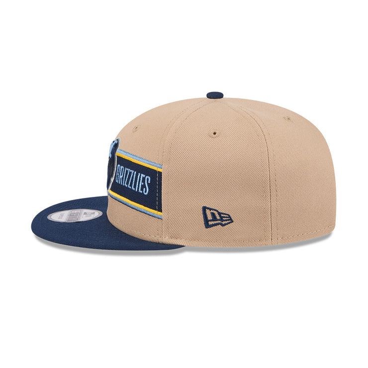 New Era 9Fifty NBA Draft 24 Memphis Grizzlies Camel