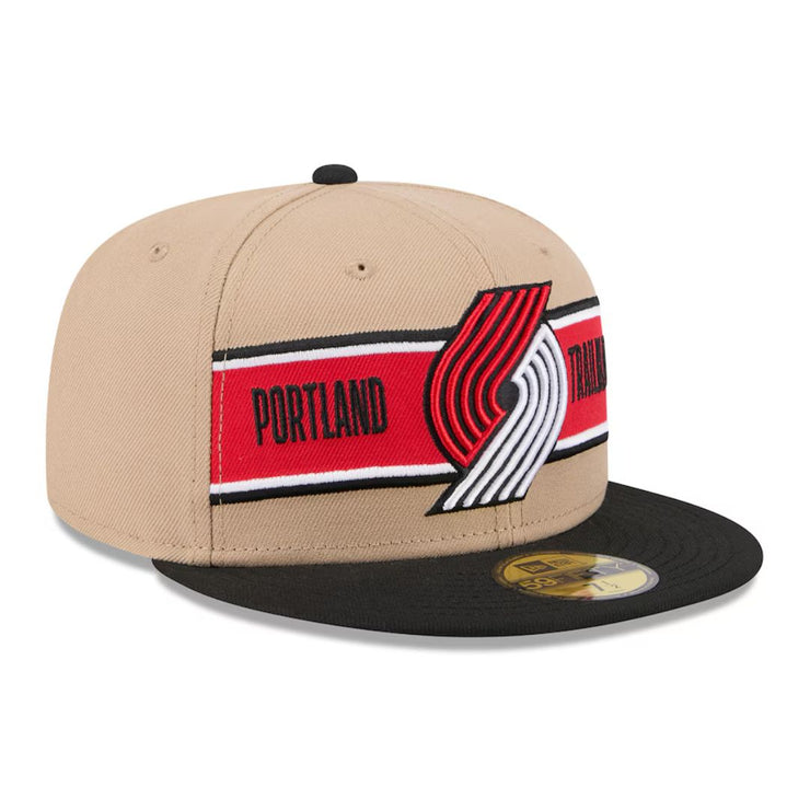 New Era 9Fifty NBA Draft 24 Portland Trail Blazers Camel