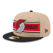 New Era 9Fifty NBA Draft 24 Portland Trail Blazers Camel