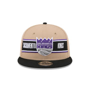 New Era 9Fifty NBA Draft 24 Sacramento Kings Camel