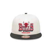 New Era 9Fifty NBA Stack Script Chrome Chicago Bulls