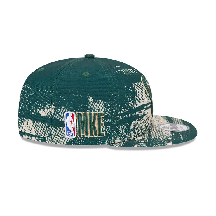 New Era 9Fifty NBA Tip Off 2024 Milwaukee Bucks Team