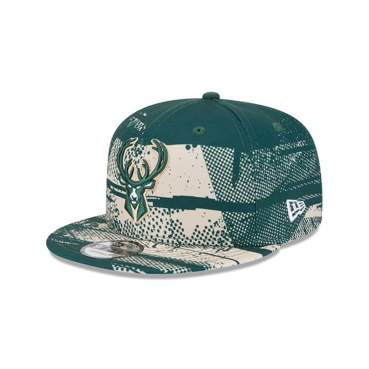 New Era 9Fifty NBA Tip Off 2024 Milwaukee Bucks Team