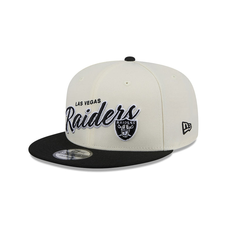 New Era 9Fifty NFL 2-Tone Script Las Vegas Raiders