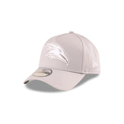 New Era 9Forty A-Frame AFL 2025 Supporter Grey White Adelaide Crows