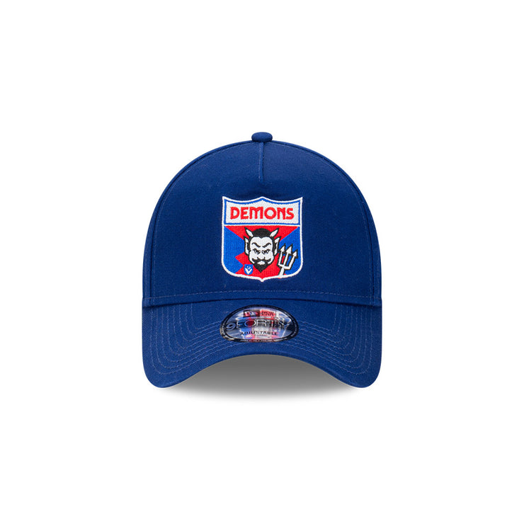 New Era 9Forty A-Frame AFL Retro Washed Team Melbourne Demons