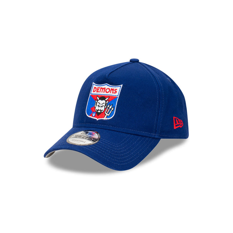 New Era 9Forty A-Frame AFL Retro Washed Team Melbourne Demons