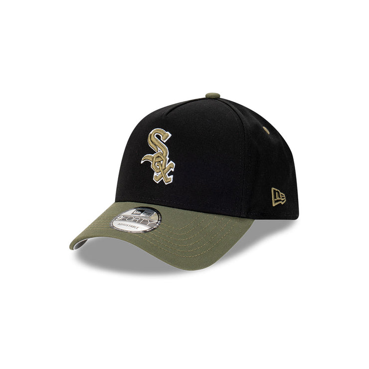 New Era 9Forty A-Frame MLB Chicago White Sox Black Olive