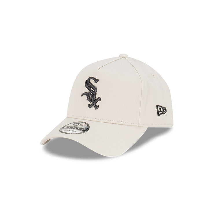 New Era 9Forty A-Frame MLB Chicago White Sox Stone Black