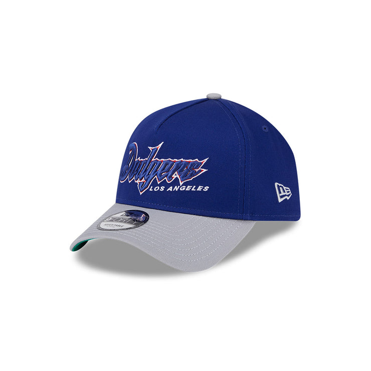 New Era 9Forty A-Frame MLB Gothic Script Los Angeles Dodgers