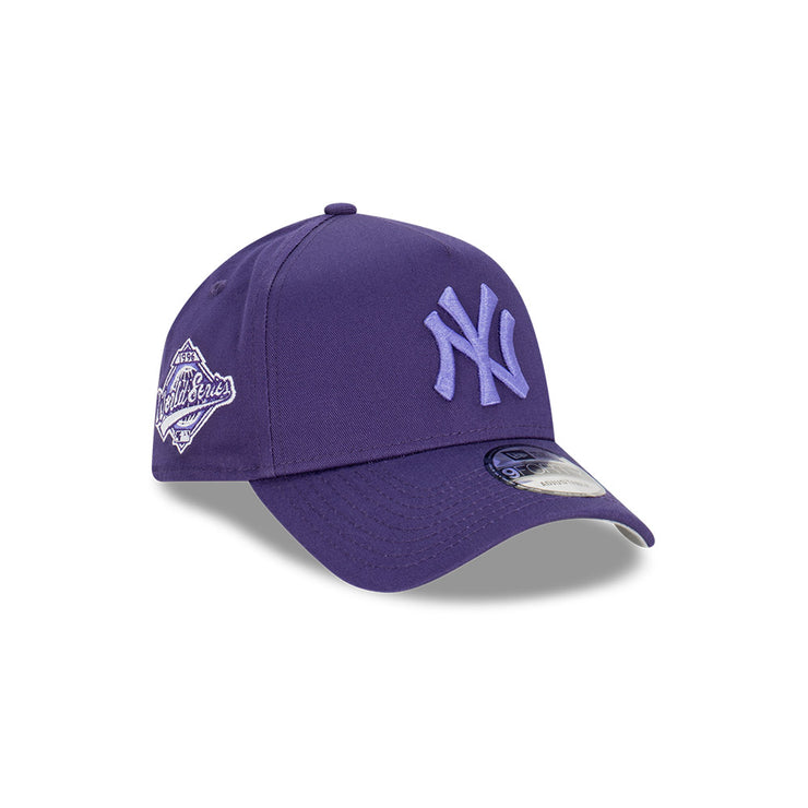 New Era 9Forty A-Frame MLB Grape New York Yankees