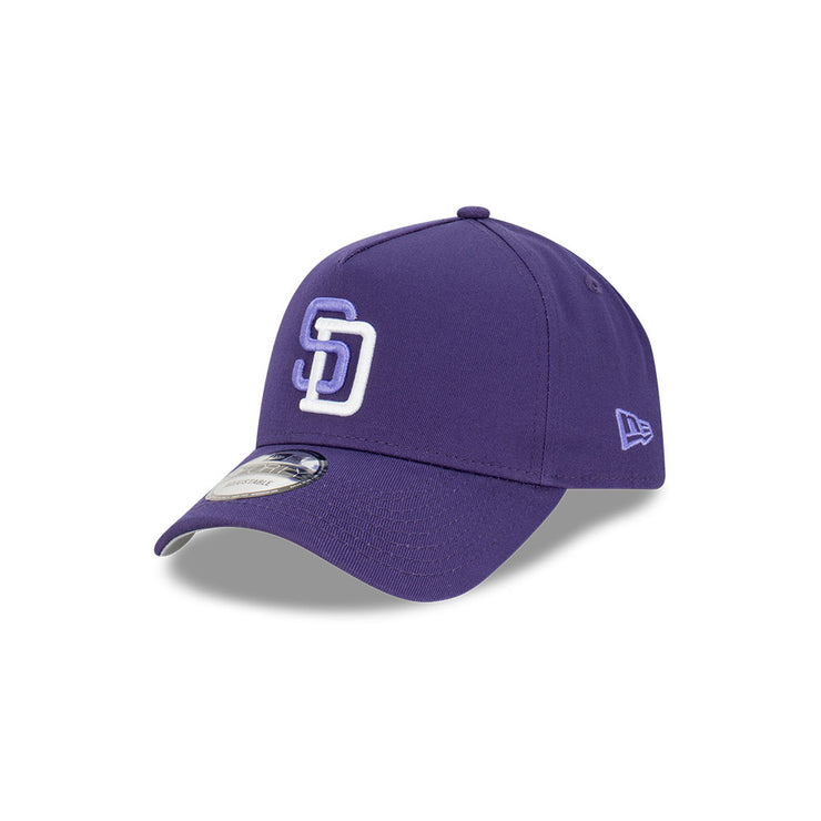 New Era 9Forty A-Frame MLB Grape San Diego Pardres