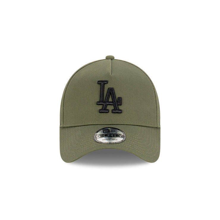 New Era 9Forty A-Frame MLB Los Angeles Dodgers Olive/Black