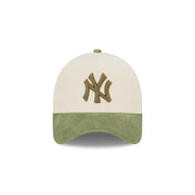 New Era 9Forty A-Frame MLB New York Yankees Chrome Olive