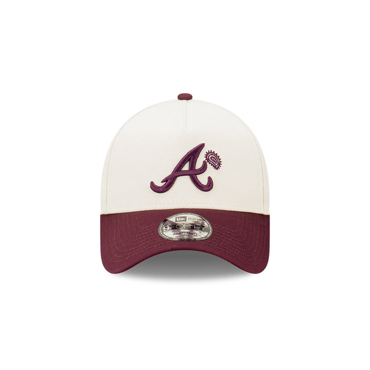 New Era 9Forty A-Frame MLB Paisley Hit Atlanta Braves