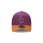 New Era 9Forty A-Frame MLB Peanut Butter & Jelly Los Angeles Dodgers